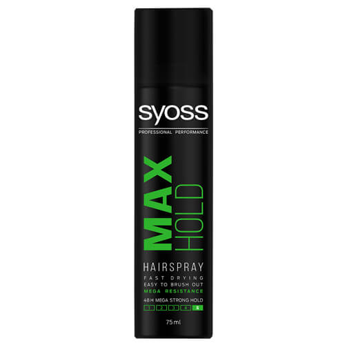 Syoss Mini Hairspray 75ml Max Hold