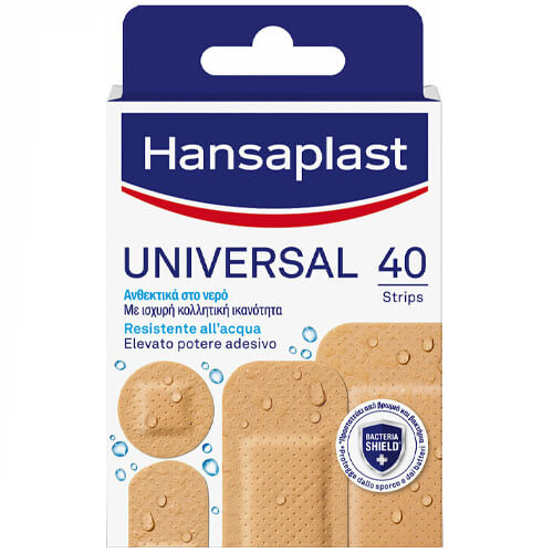 Hansaplast 40τεμ. (4 Μεγέθη)