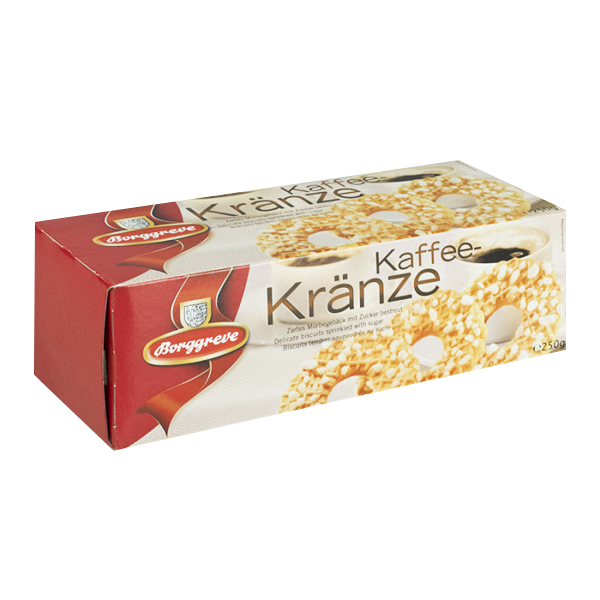 BORGGREVE Μπισκότα 250gr (Kaffee Kranze)
