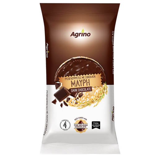 Agrino Ρυζογκοφρέτες με Επικάλυψη 60gr (Σοκολάτα)