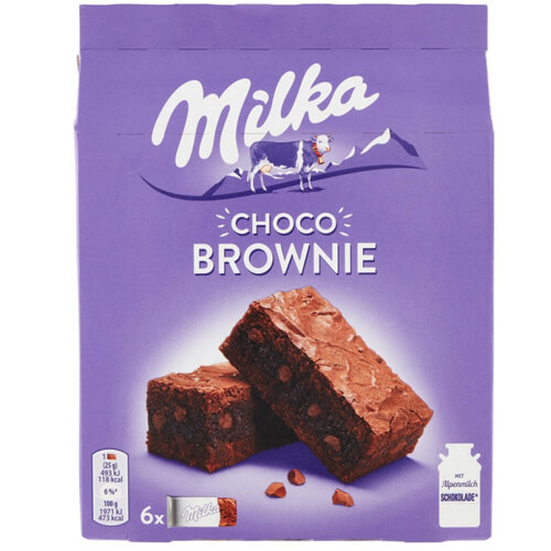 Milka Κεϊκ 150gr Choco Brownie 6x25gr