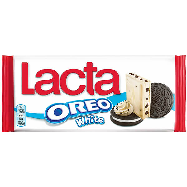 LACTA Σοκολάτα 100gr (Oreo White)