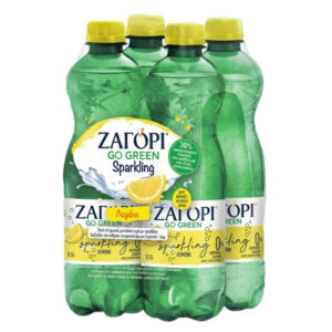 Ζαγόρι Ανθρακούχο Νερό 500ml (Λεμόνι & Lime) 4 Pack