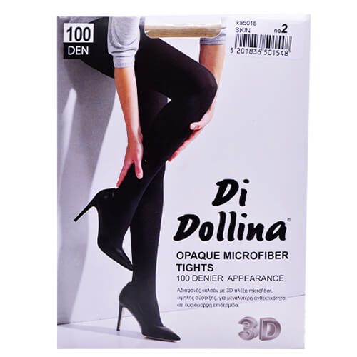 Καλσόν Dollina MF Opaque 3D 100den Νο3 Skin
