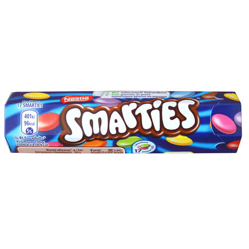 Smarties Σωλήνας 24x38gr