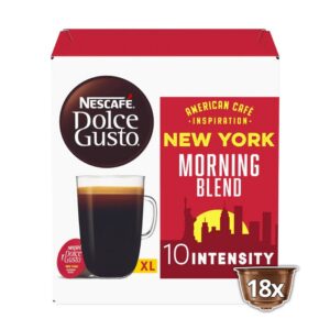 Nescafe Κάψουλες Grande New York Συμβατές με Μηχανή Dolce Gusto 18caps