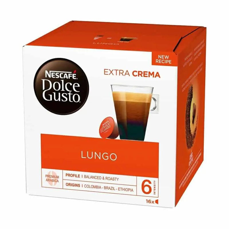 Nescafe Espresso Lungo Κάψουλες - 16caps