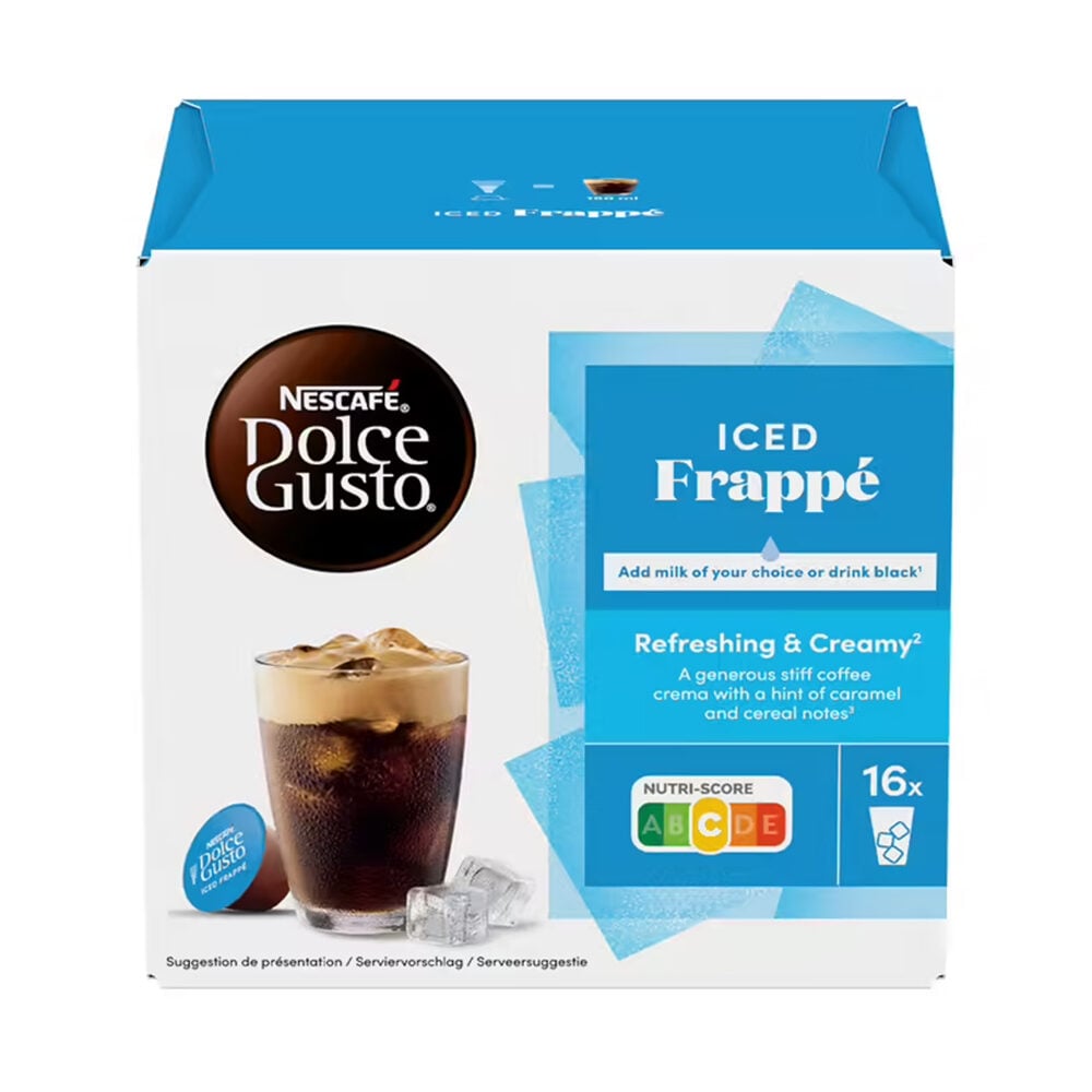 Nescafe Κάψουλες Iced Frappe Συμβατές με Μηχανή Dolce Gusto 16caps