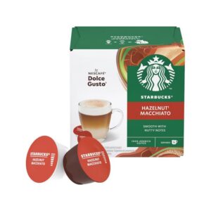 Starbucks Κάψουλες Dolce Gusto Hazelnut Macchiato 12 Τεμάχια