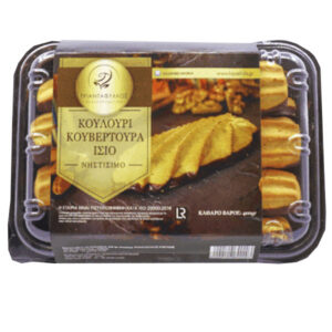 Τριαντάφυλλος Κουλούρι Ίσιο 400gr (Με Κουβερτούρα) (Νηστίσιμο)