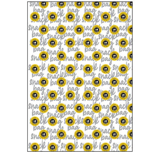 Ριζόχαρτο Τυπωμένο (snack Tasty) 50x70cm 10kg