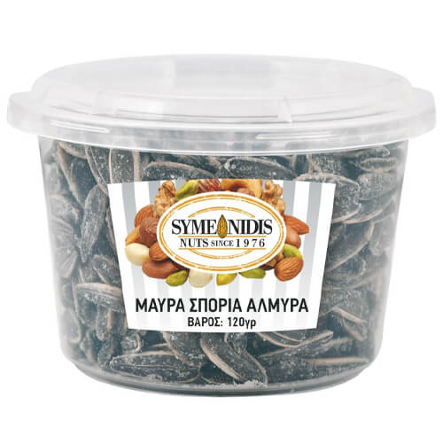 Συμεωνίδης Σπόρια Μαύρα Αλμυρά 120gr
