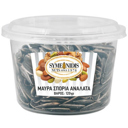 Συμεωνίδης Σπόρια Μαύρα Άναλατα 120gr