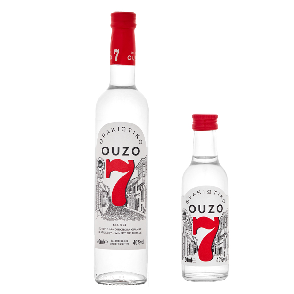 Θρακιώτικο Ούζο 7 500ml + 50ml Δώρο