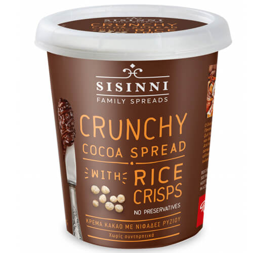 Sisinni Κρέμα Κακάο 400gr Crunchy