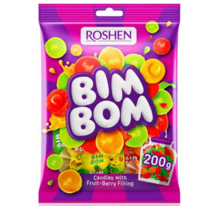 ROSHEN Bim Bom Καραμέλες Γεμιστές 200gr (Με Φρούτα)