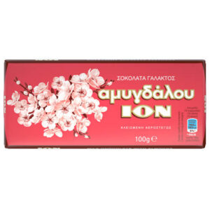 ΙΟΝ Σοκολάτα Γάλακτος Αμυγδάλου 100gr