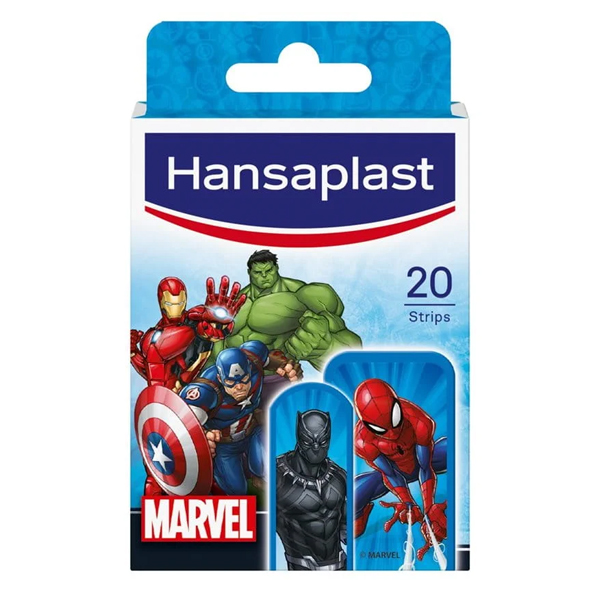 Hansaplast Junior 20τεμ. (Marvel)