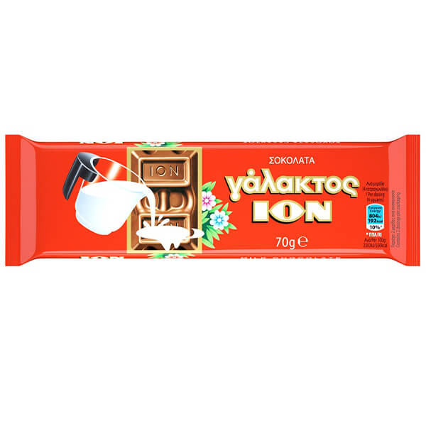 ΙΟΝ Σοκολάτα Γάλακτος - 70gr