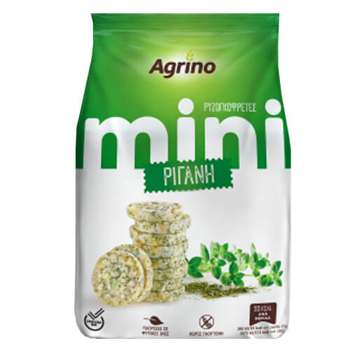 Agrino Ρυζογκοφρέτες Υγρό 50gr (Ρίγανη)