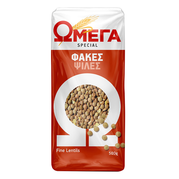 Ωμέγα Special 500gr Φακές Ψιλές