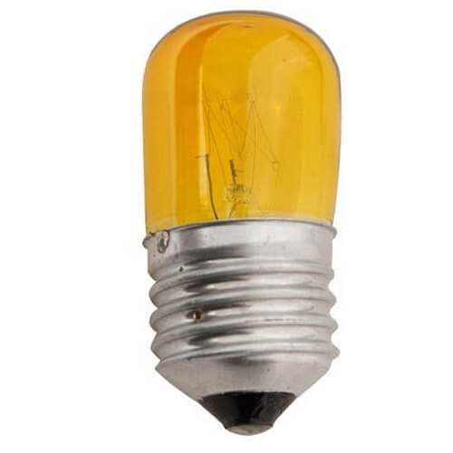 Eurolamp Λάμπα Νυκτός 5W E27 Κίτρινη (2τμχ)