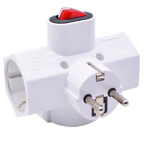 ELECTROPACK Σταυρός Σούκο 3 Θέσεων με Διακόπτη