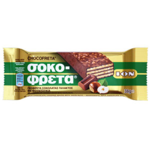 ΙΟΝ Σοκοφρέτα Φουντούκι 20x38gr