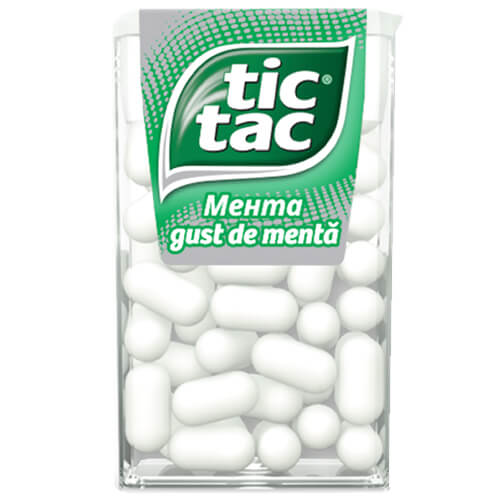 Tic Tac Καραμελάκια 18gr (24x18gr) Μέντα