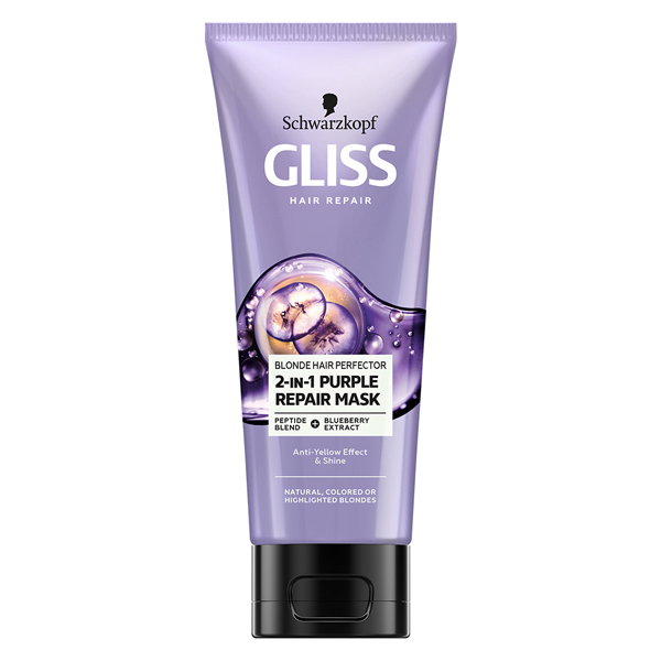 Gliss Μάσκα Μαλλιών 200ml (Blonde Perfector)