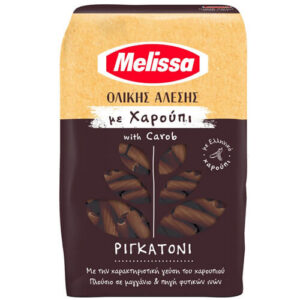 MELISSA Ριγκατόνι Με Χαρούπι 400gr