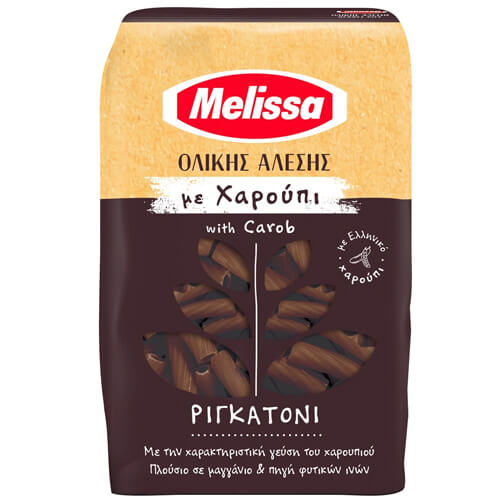 MELISSA Ριγκατόνι Με Χαρούπι 400gr
