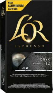 L'or Κάψουλες Espresso Onyx Συμβατές με Μηχανή Nespresso 10caps