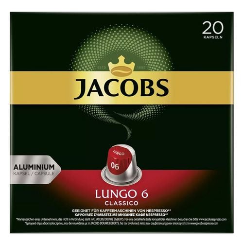 Jacobs Espresso Lungo Classico - 20 ΤΜΧ