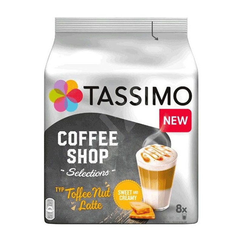 Tassimo Toffee Nut Latte - 8 τμχ