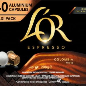 L'or Κάψουλες Espresso Colombia Συμβατές με Μηχανή Nespresso 40caps