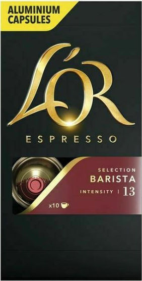 L'or Κάψουλες Espresso Barista Συμβατές με Μηχανή Nespresso 10 caps