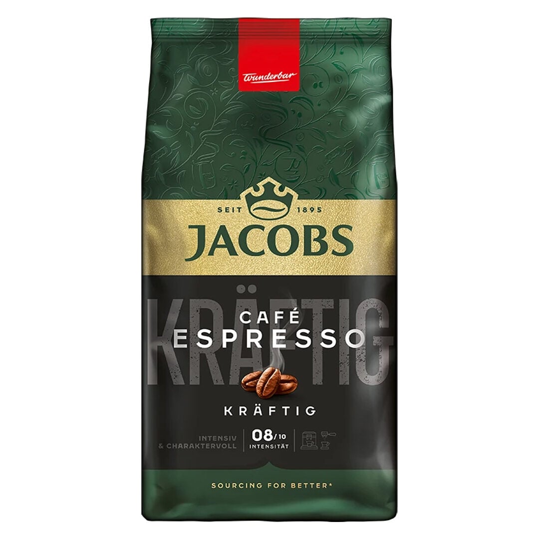 Jacobs Kraftig Espresso Σε Κόκκους - 1kg