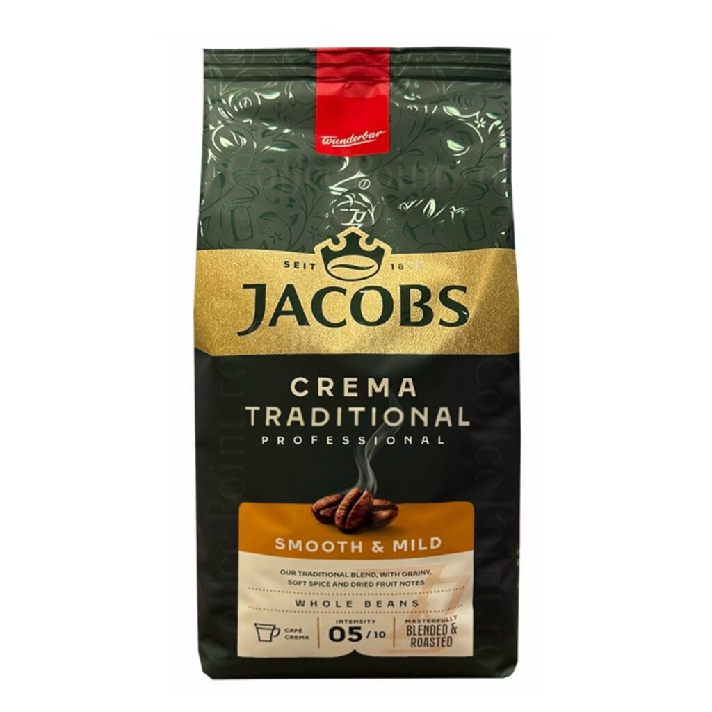Jacobs Crema Traditional 1kg Σε Κόκκους