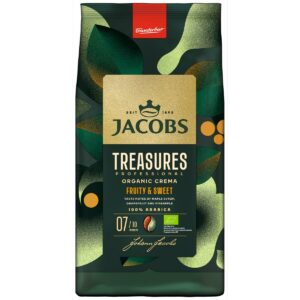 Jacobs Treasure Crema Bio 1kg Σε Κόκκους
