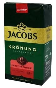 Jacobs Καφές Φίλτρου Krönung Decaf 500g Αλεσμένος