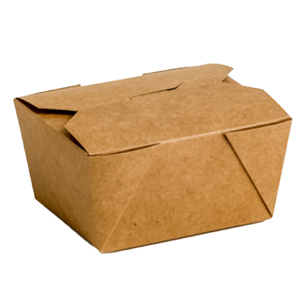 Κουτιά Ζαχάρ - Ψητοπωλείου Kraft Delivery Box - 800ml (50τεμ.) (13x10,5x6.5cm) (11x9x6.5cm)