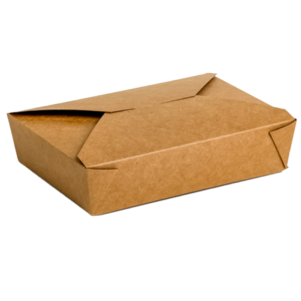 Κραφτ Delivery Box 1500ml (50τεμ.) (21x15x4,8cm) (19x14x4.8cm)