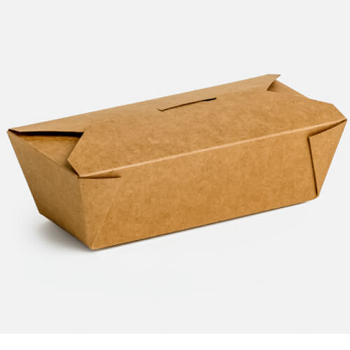 Κουτιά Ζάχαρης - Ψητοπωλείου Kraft Delivery Box 2000ml (50τεμ.) (21,5x16x6,3) (19,6x13,9x6,3)