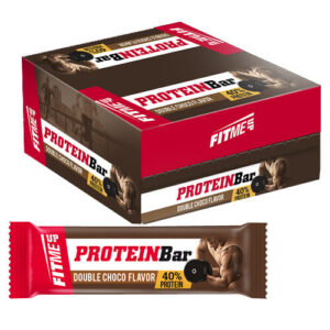 Fit Me Up Μπάρα Πρωτεΐνης Double Choco - 60gr
