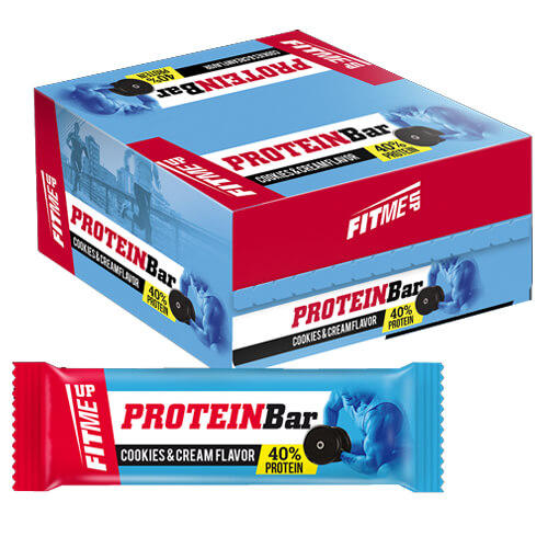 Fit Me Up Μπάρα Πρωτεΐνης 60gr Cookies & Cream
