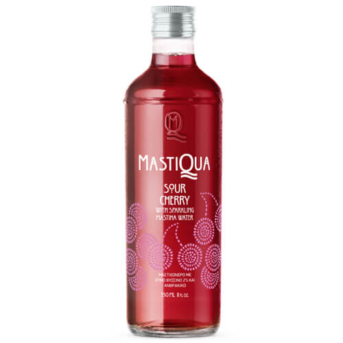 Mastiqua Ανθρακούχο Νερό 330ml (Βύσσινο)