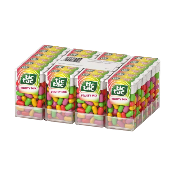 Tic Tac Καραμελάκια 18gr 24x18gr Fruit Mix