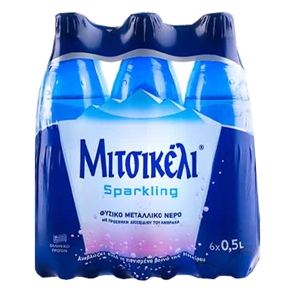 Βίκος Ανθρακούχο Μεταλλικό Νερό 0.5lt (6pack)