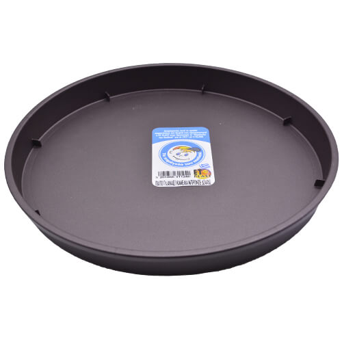 ET PLAST Πιάτο Γλάστρας Αναις Στρογγυλή 16x2cm Μπρονζέ